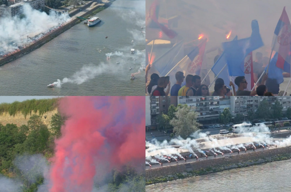 Veličanstveni prizori; Iz Novog Sada poslata snažna poruka jedinstva, napretka i vere u budućnost FOTO/VIDEO