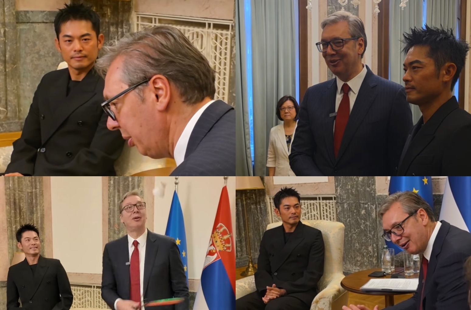 Vučić with the world's greatest badminton player Lin Dan: "Thank you for promoting EXPO with us"