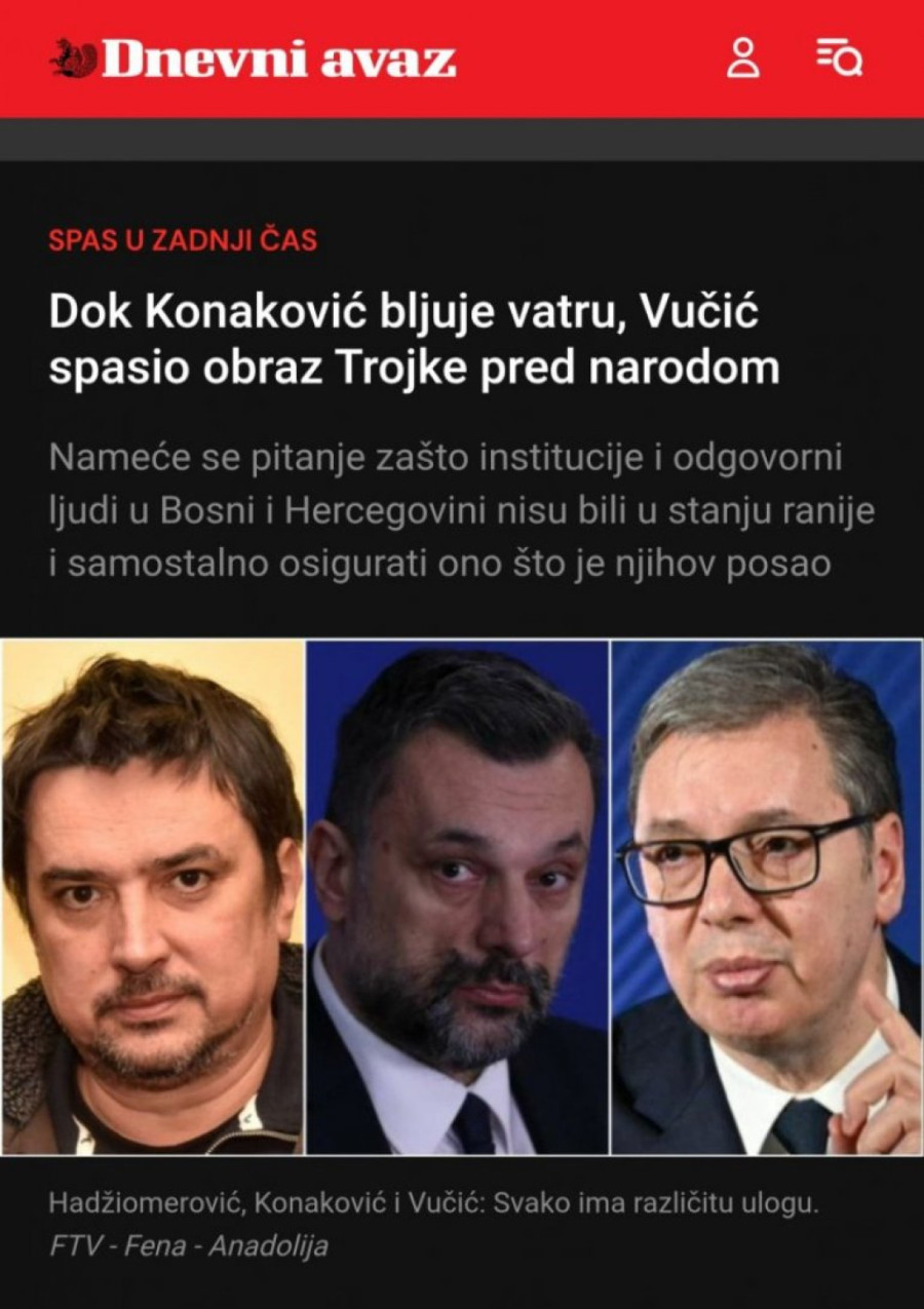 Sarajevski mediji priznali: Vučić omogućio građanima BiH da gledaju reprezentaciju na Svetskom prvenstvu