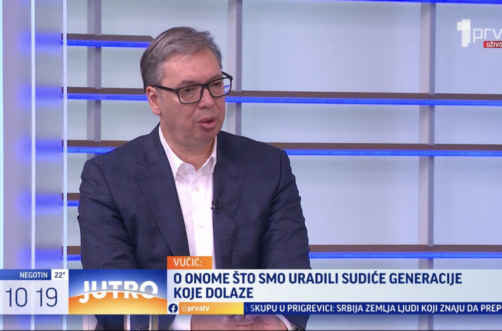 Vučić o protivnicima: "Malo ko će da pobedi oba puta sa 60 odsto"; "Uvek sam video ciljeve ispred sebe"