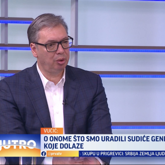Vučić o protivnicima: "Malo ko će da pobedi oba puta sa 60 odsto"; "Uvek sam video ciljeve ispred sebe"