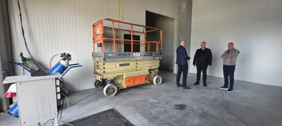 Kod Jagodine niče najsavremenija hladnjača u Srbiji: Dalibor Marković Palma obišao veliku agro investiciju