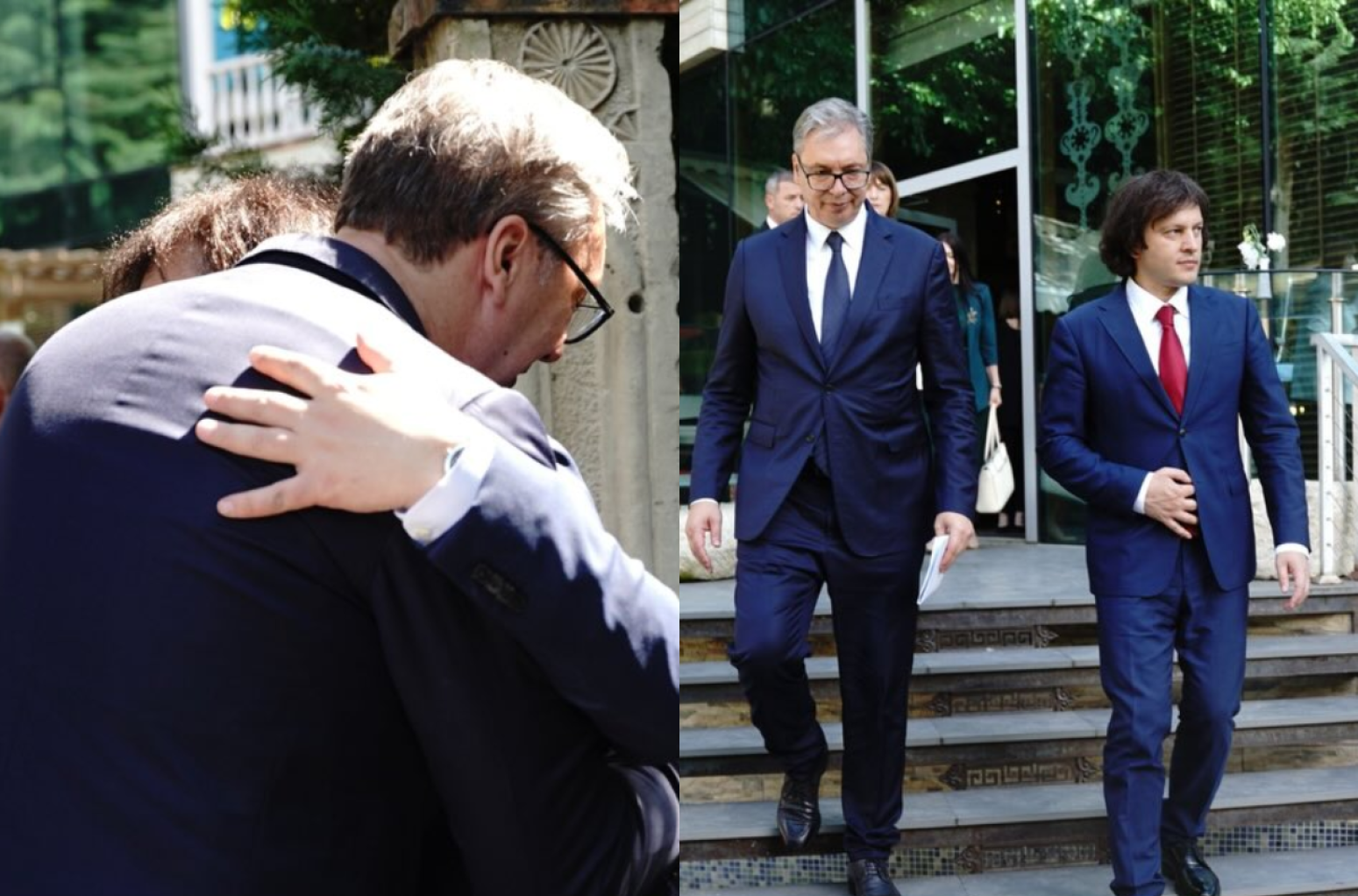 Vučić na ručku sa Kobahidzeom: "Razgovori u opuštenoj atmosferi"; "Radujem se da ga uskoro ugostim u Beogradu"