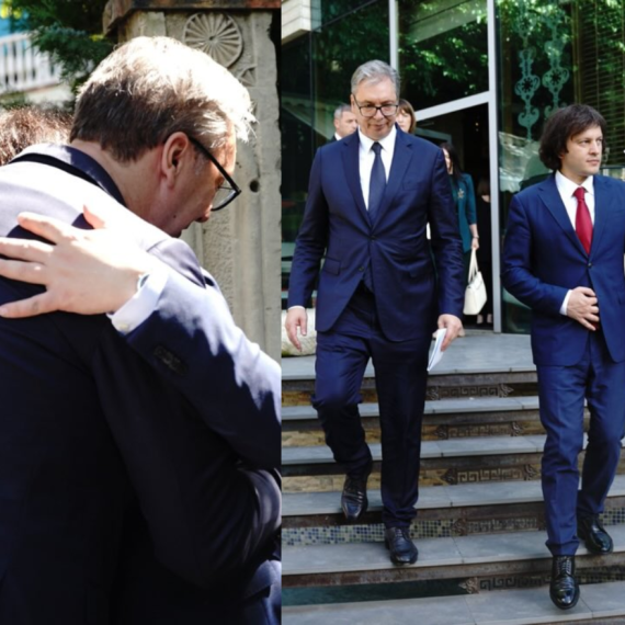 Vučić na ručku sa Kobahidzeom: "Razgovori u opuštenoj atmosferi"; "Radujem se da ga uskoro ugostim u Beogradu"