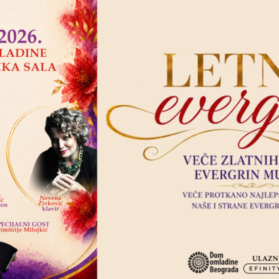 Veče bezvremenskih hitova: "Letnji evergrin" u Domu omladine