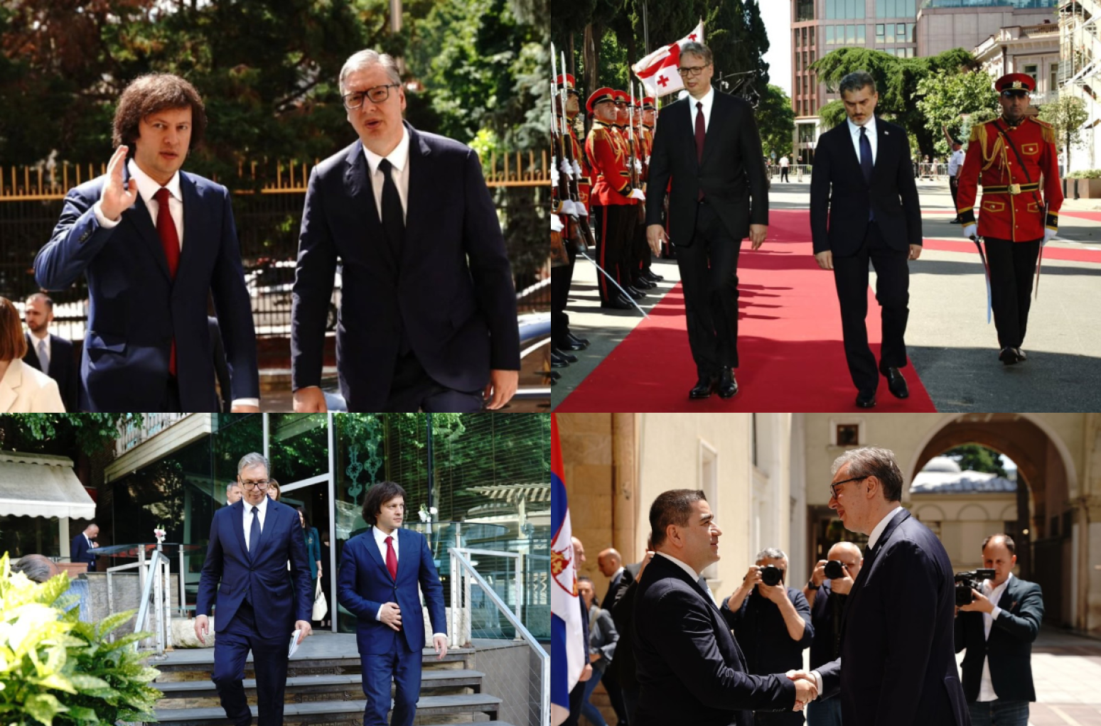 Vučić završio istorijsku posetu Gruziji; Dogovoreno potpisivanje Ugovora o slobodnoj trgovini