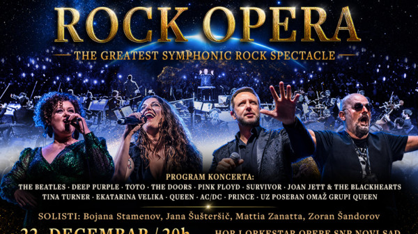U decembru stiže muzički spektakl: Novogodišnja rock opera u MTS Dvorani
