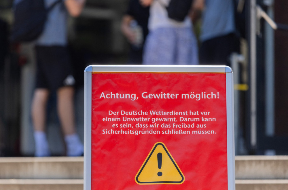 Germany Is "Boiling"; Severe Storms Also Forecast