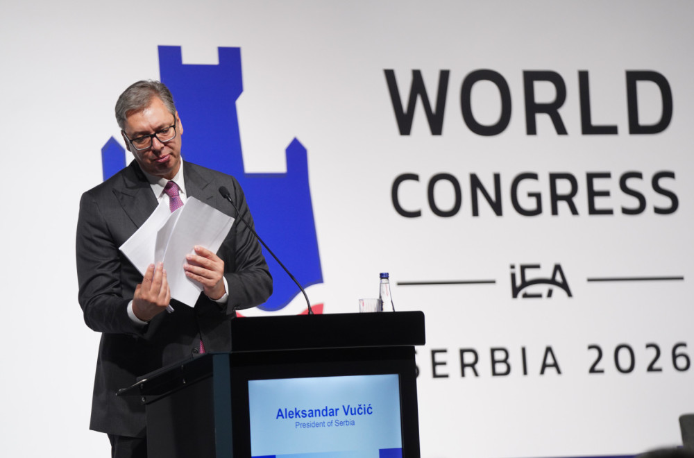 Vučić na 21. Svetskom kongresu ekonomista: "Srbija je uspela jer je ostala otvorena prema svetu" FOTO/VIDEO