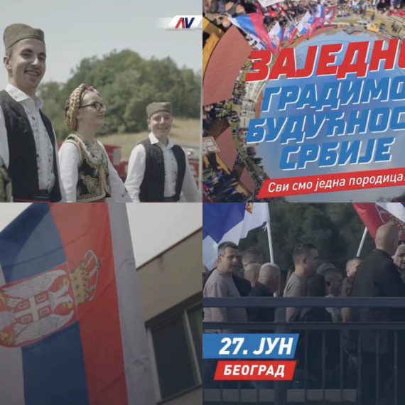 Muzički spektakl ispred Skupštine na skupu "Srbija, jedna porodica"; 27. juna nastupaju velike zvezde