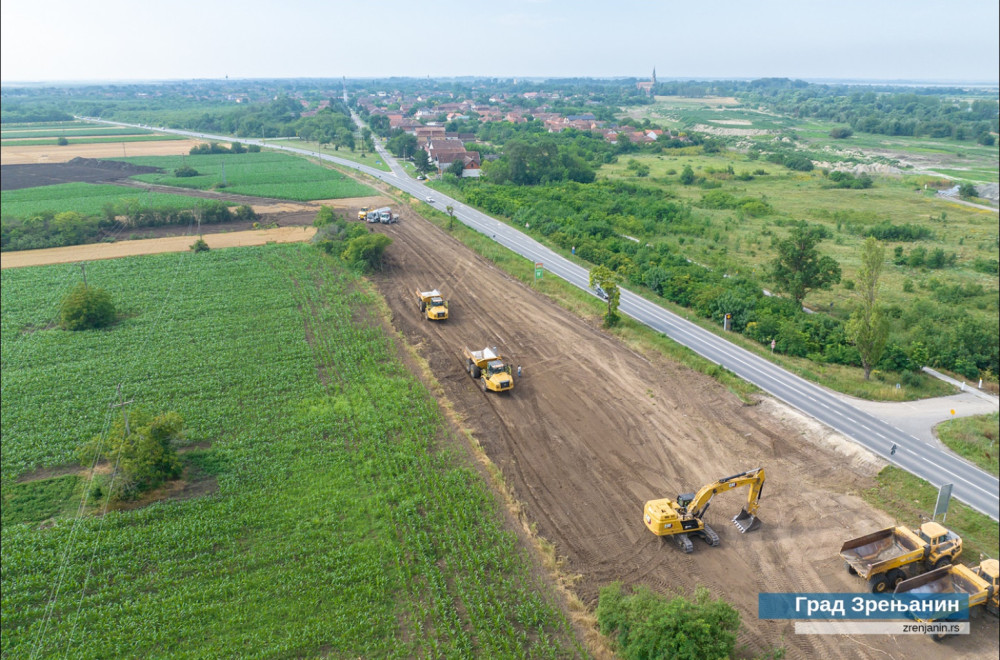 Pripremni radovi za auto-put: Izmene u saobraćaju na relaciji Zrenjanin - Ečka