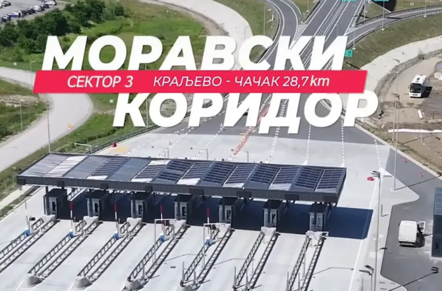 Sutra se otvara nova deonica Moravskog koridora; Vučić objavio moćan snimak auto-puta VIDEO