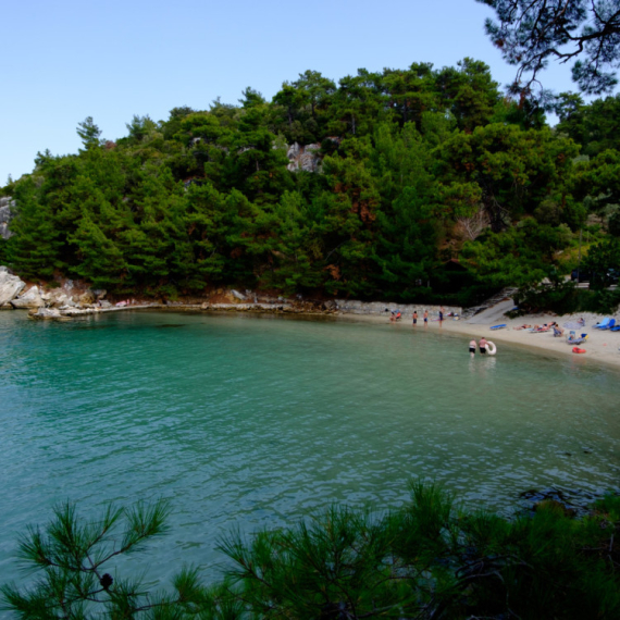 Nestvarna plaža na Tasosu ima prirodan hlad i kristalno čisto more: Turisti je obožavaju FOTO