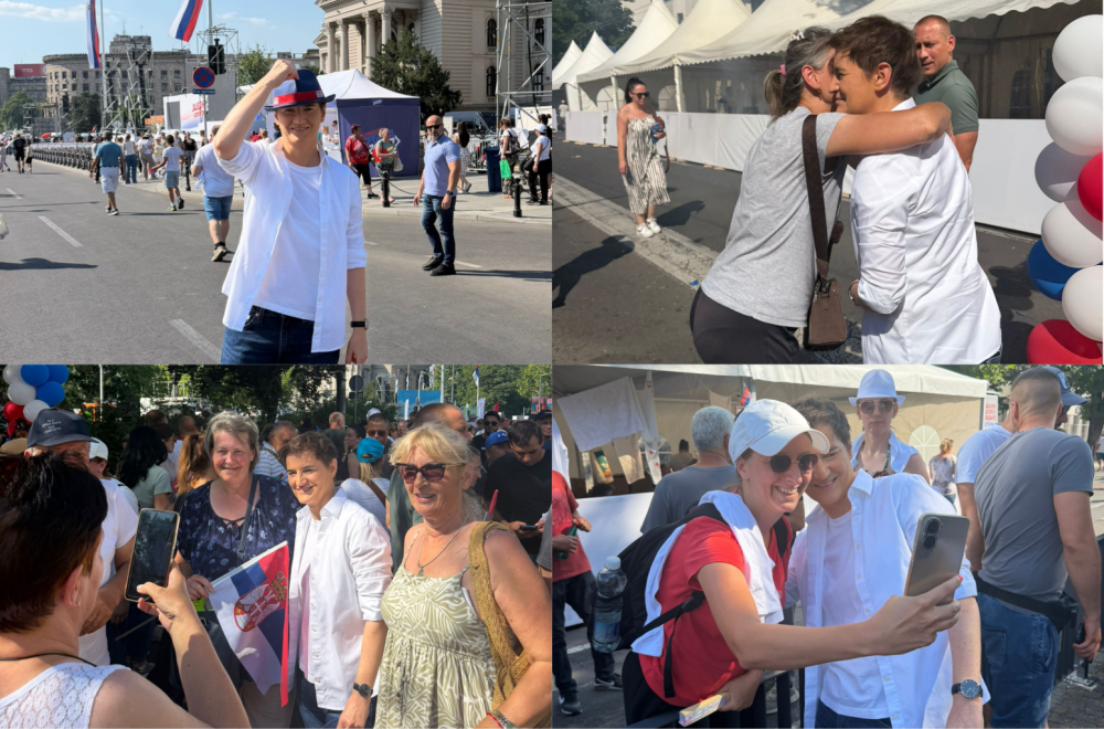 Brnabić na skupu "Srbija – jedna porodica": "Naš narod je najbolji narod na svetu" FOTO