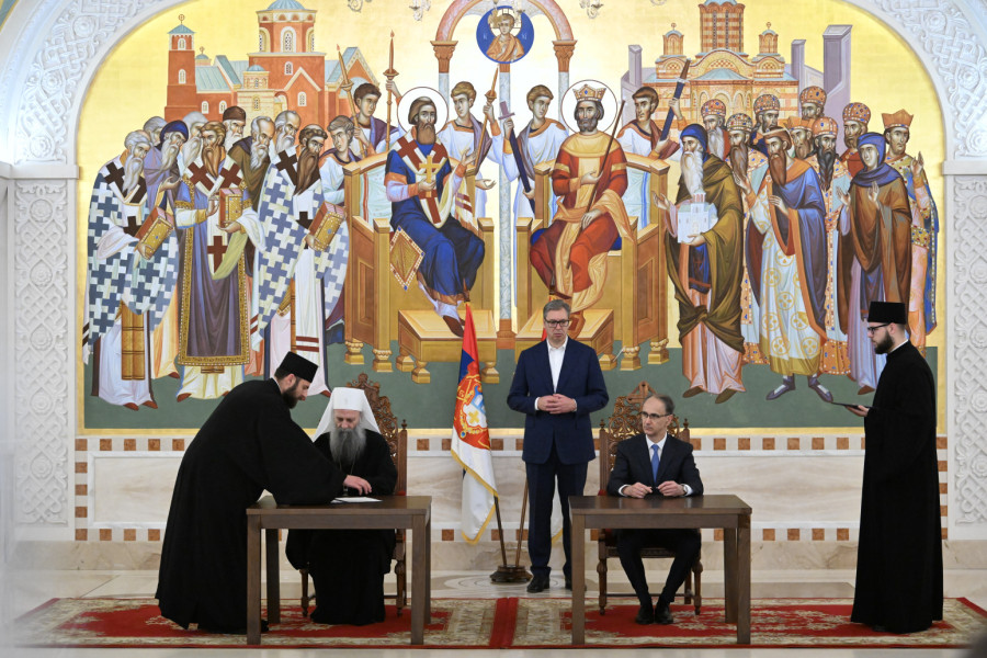 Vučić: Bez Hrama Svetog Save ni srpski narod, ni srpska država ne bi mogli da opstanu FOTO