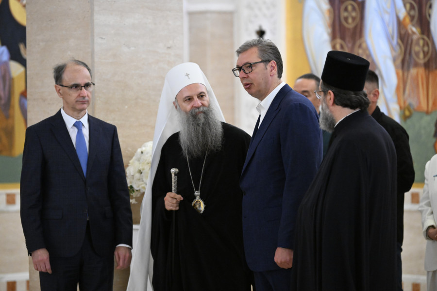 Vučić: Bez Hrama Svetog Save ni srpski narod, ni srpska država ne bi mogli da opstanu FOTO