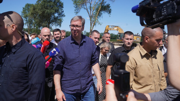 Vučić sutra obilazi završne radove na modernizaciji deonice između Gornjih i Donjih Sinkovaca