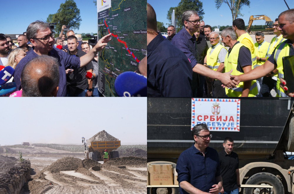 Vučić: "Do juna 2028. biće završena deonica do Kljajićeva"; "Od suštinskog značaja za napredak Srbije"