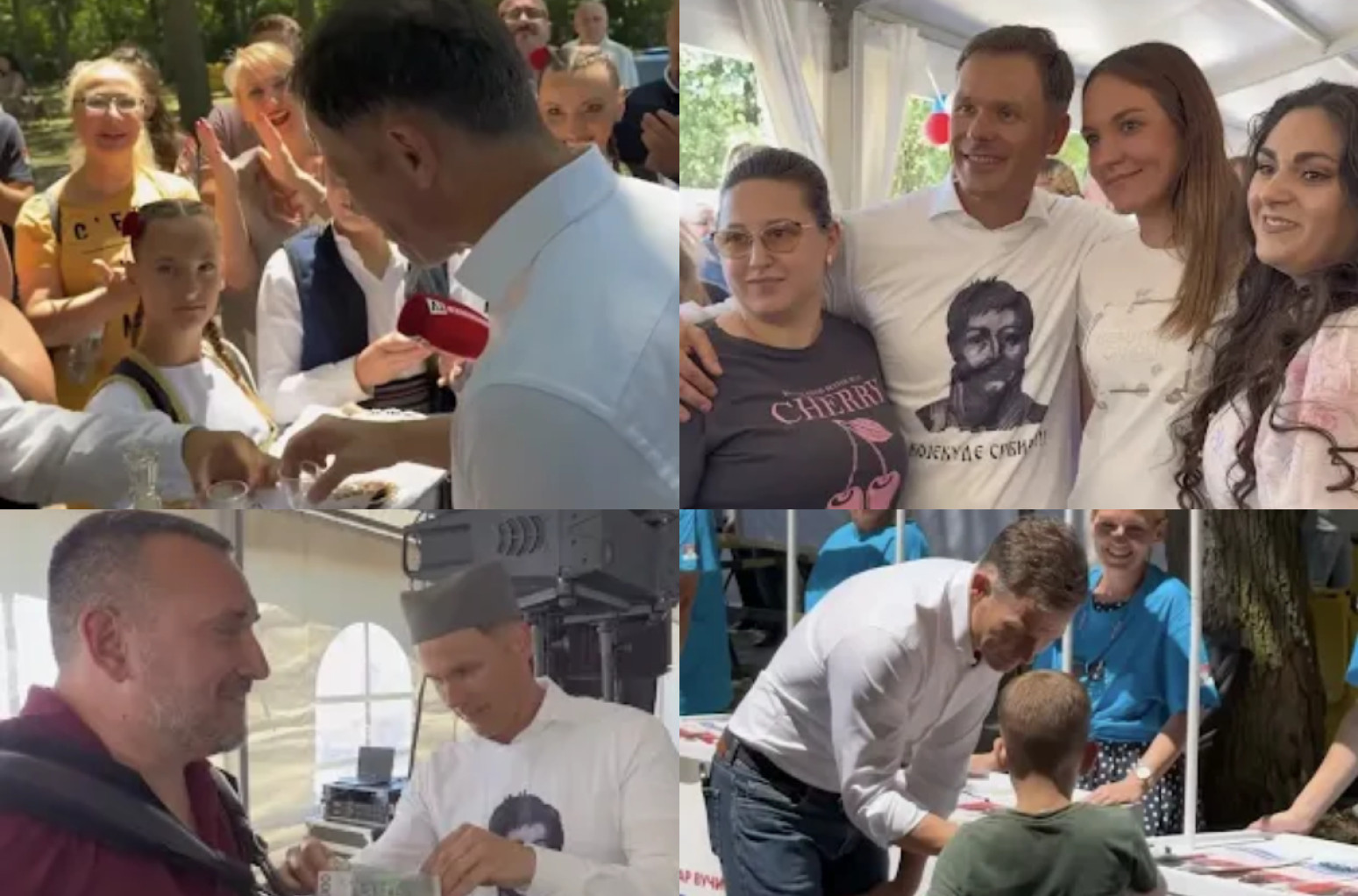 Mali sa građanima u Batočini: "Predvođeni Vučićem nastavićemo da gradimo još bolju Srbiju, Šumadiju, Batočinu"