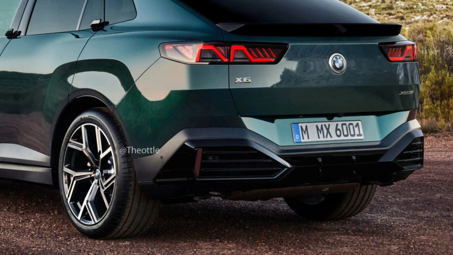 Kako bi mogao da izgleda novi BMW X6? FOTO
