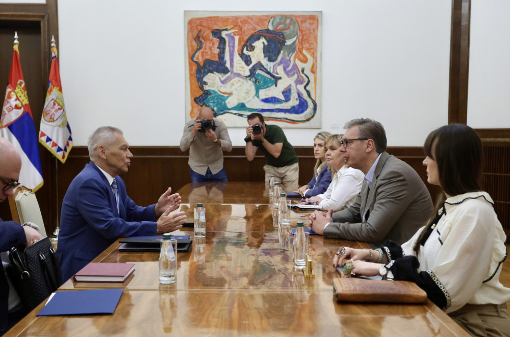Vučić meets with Botsan-Kharchenko: "Serbia and Russia will oppose attempts to revise history" PHOTO