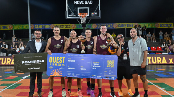 Liman osvojio "Quest 3x3" turnir u Novom Sadu