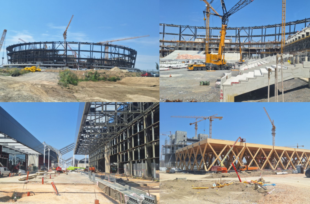 B92.net na gradilištu EXPO 2027: Tribine do vrha stadiona, nikla železnička stanica... FOTO/VIDEO
