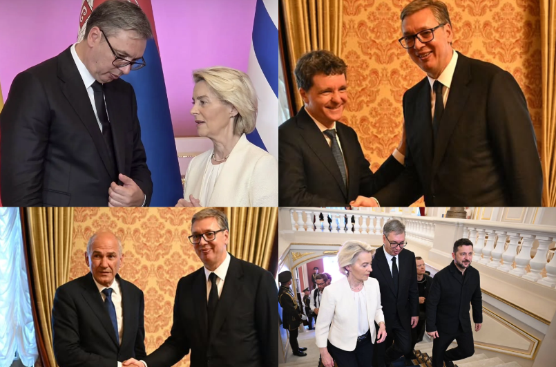 Važni razgovori u Kijevu; Vučić: "Predstavio sam poziciju Srbije"; "Nastavljamo saradnju sa EU" FOTO