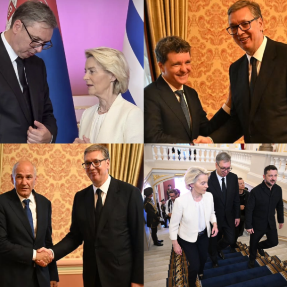 Važni razgovori u Kijevu; Vučić: "Predstavio sam poziciju Srbije"; "Nastavljamo saradnju sa EU" FOTO