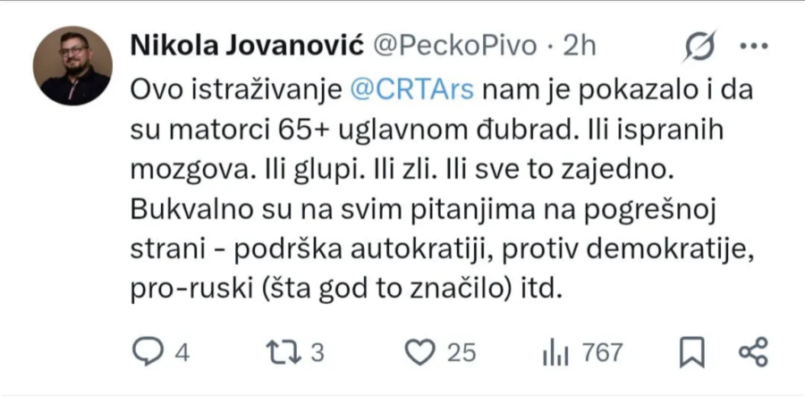 Blokaderi ponovo pokazali svoje pravo lice: Novi talas mržnje i uvreda prema penzionerima FOTO