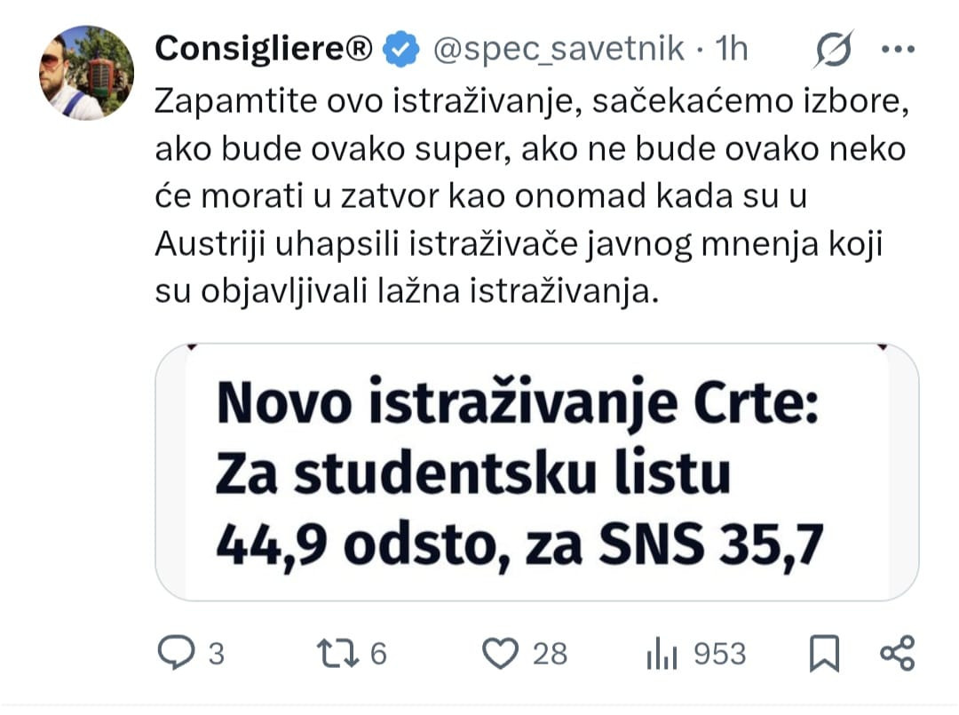 Novi blokaderski haos, dva nova sukoba: Zapretili hapšenjem istraživača Crte; Štimac udario na Đilasa