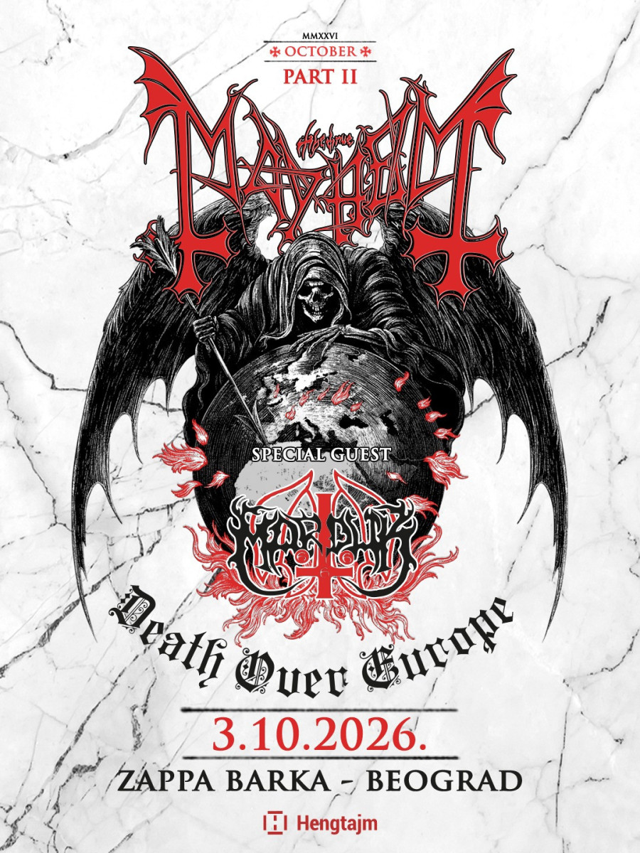 Mayhem i Marduk početkom oktobra u Zappa Barci!