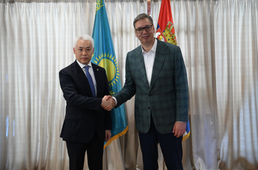 Vučić sa ambasadorom Kazahstana: "Zahvalan sam na podršci u očuvanju teritorijalnog integriteta Srbije"