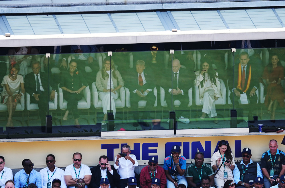 Donald Tramp na finalu Mundijala, a oko njega svetska elita: Nikad više poznatih na tribinama FOTO/VIDEO