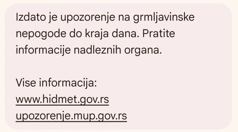 Nevreme pogodilo Srbiju FOTO/VIDEO