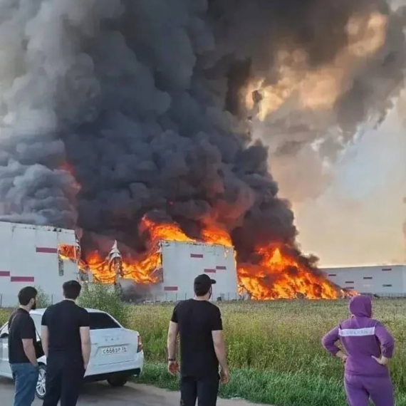 Gori ruski "Amazon": Ukrajina zadala jedan od najskupljih udaraca Rusiji VIDEO