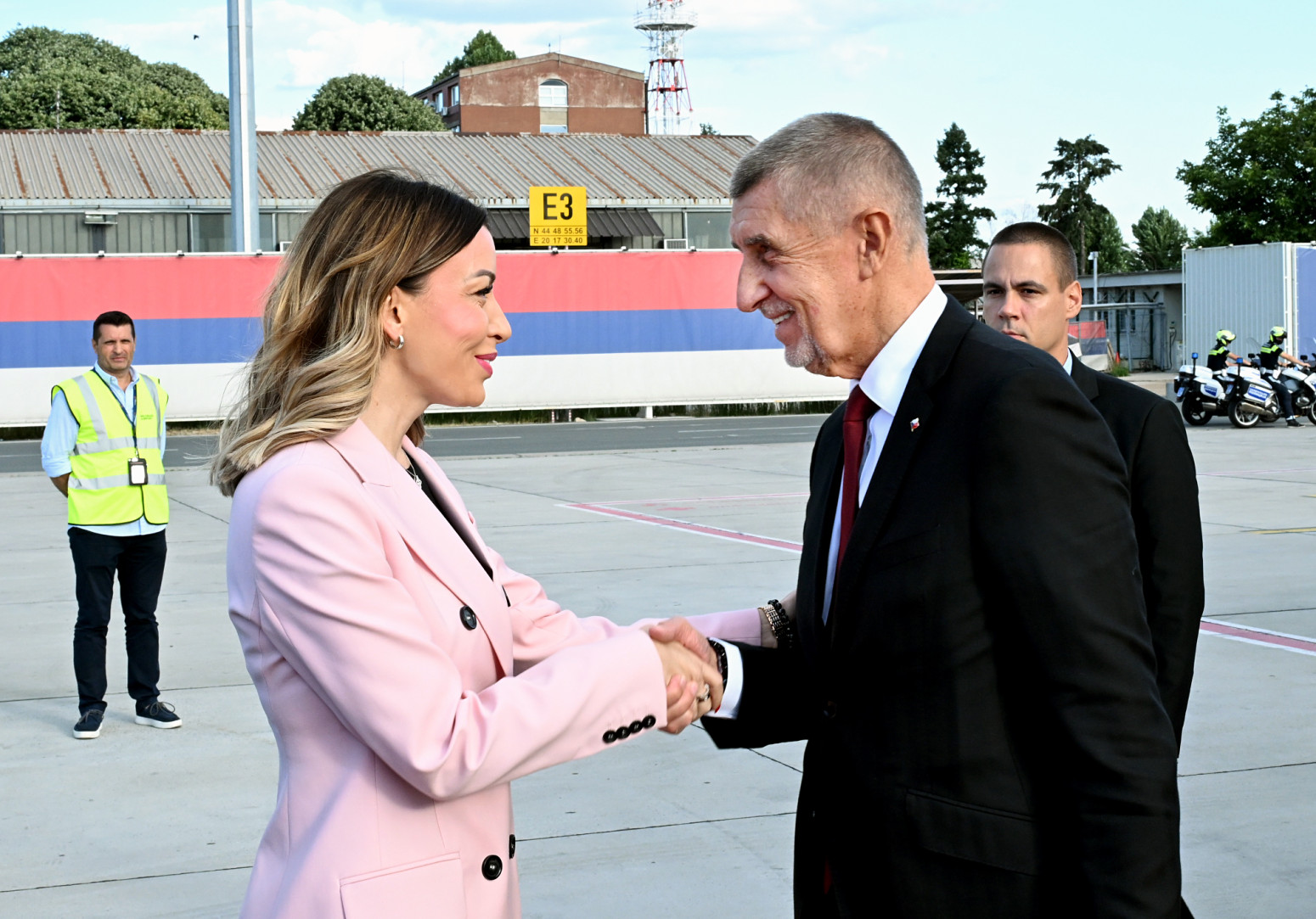 Češki premijer Andrej Babiš stigao u dvodnevu posetu Srbiji FOTO
