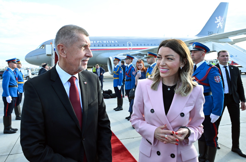 Češki premijer Andrej Babiš stigao u dvodnevu posetu Srbiji FOTO