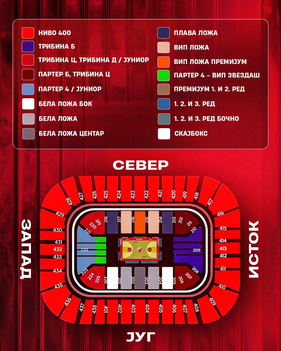 Zvezda objavila cene sezonskih karata