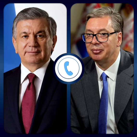 Telefonski razgovor Vučića i Mirzijojeva: Fokus na trgovinu, investicije i EXPO 2027