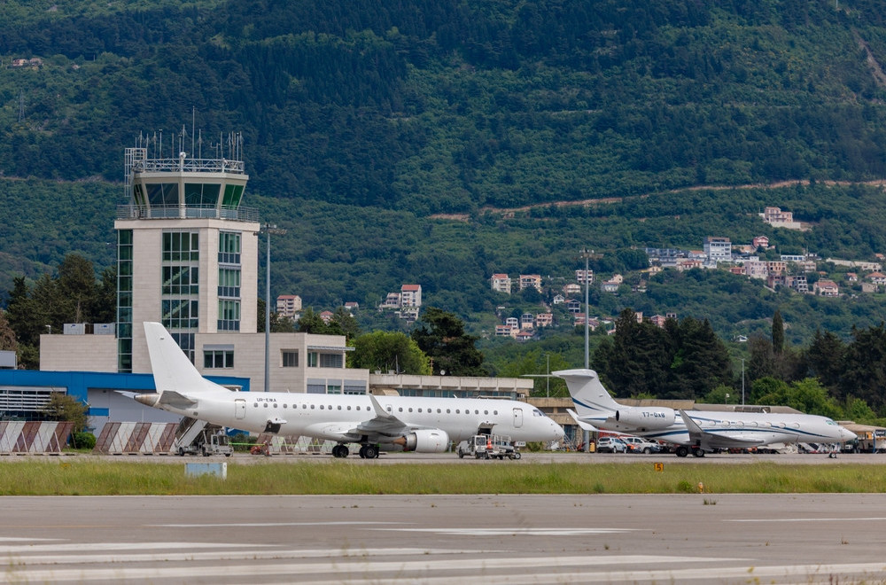 Air traffic disrupted in Tivat; Air Serbia reroutes flights