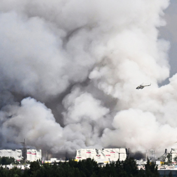 Kulja dim iznad Moskve; Gore i Lenjingrad i Stankt Peterburg FOTO/VIDEO