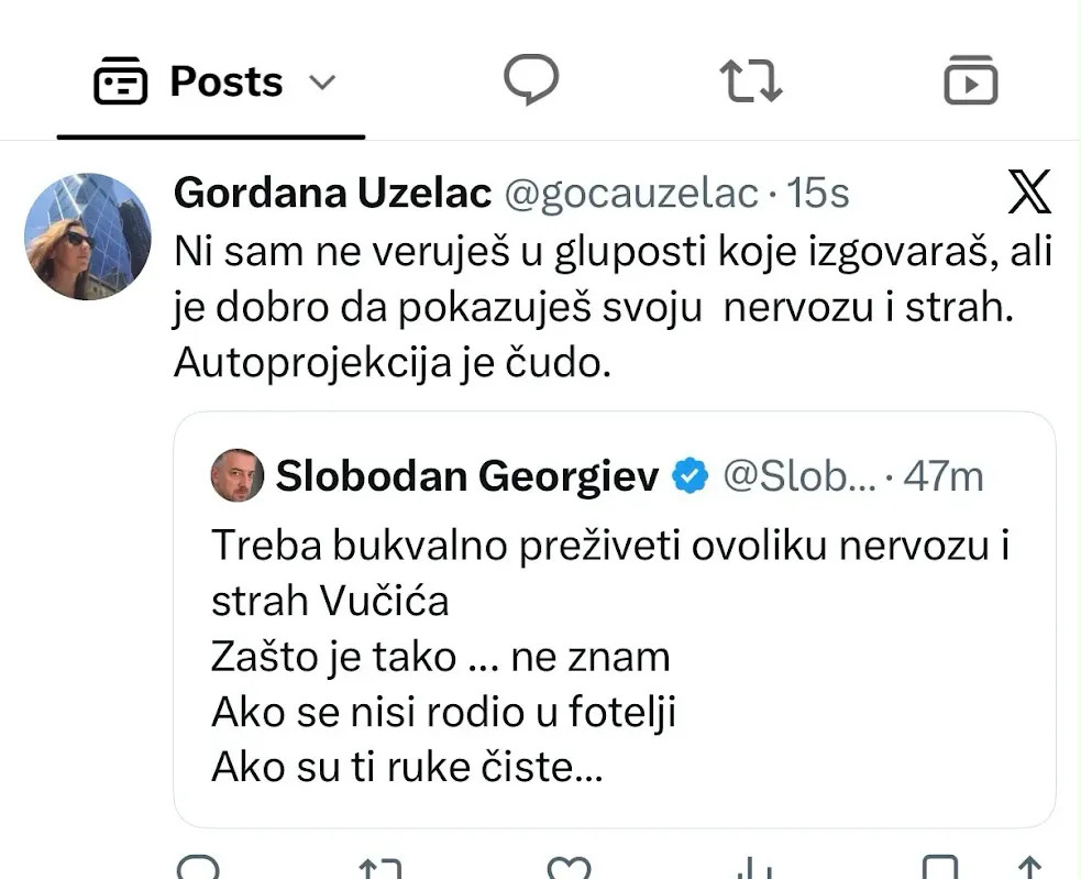 Uzelac poklopila Georgieva FOTO