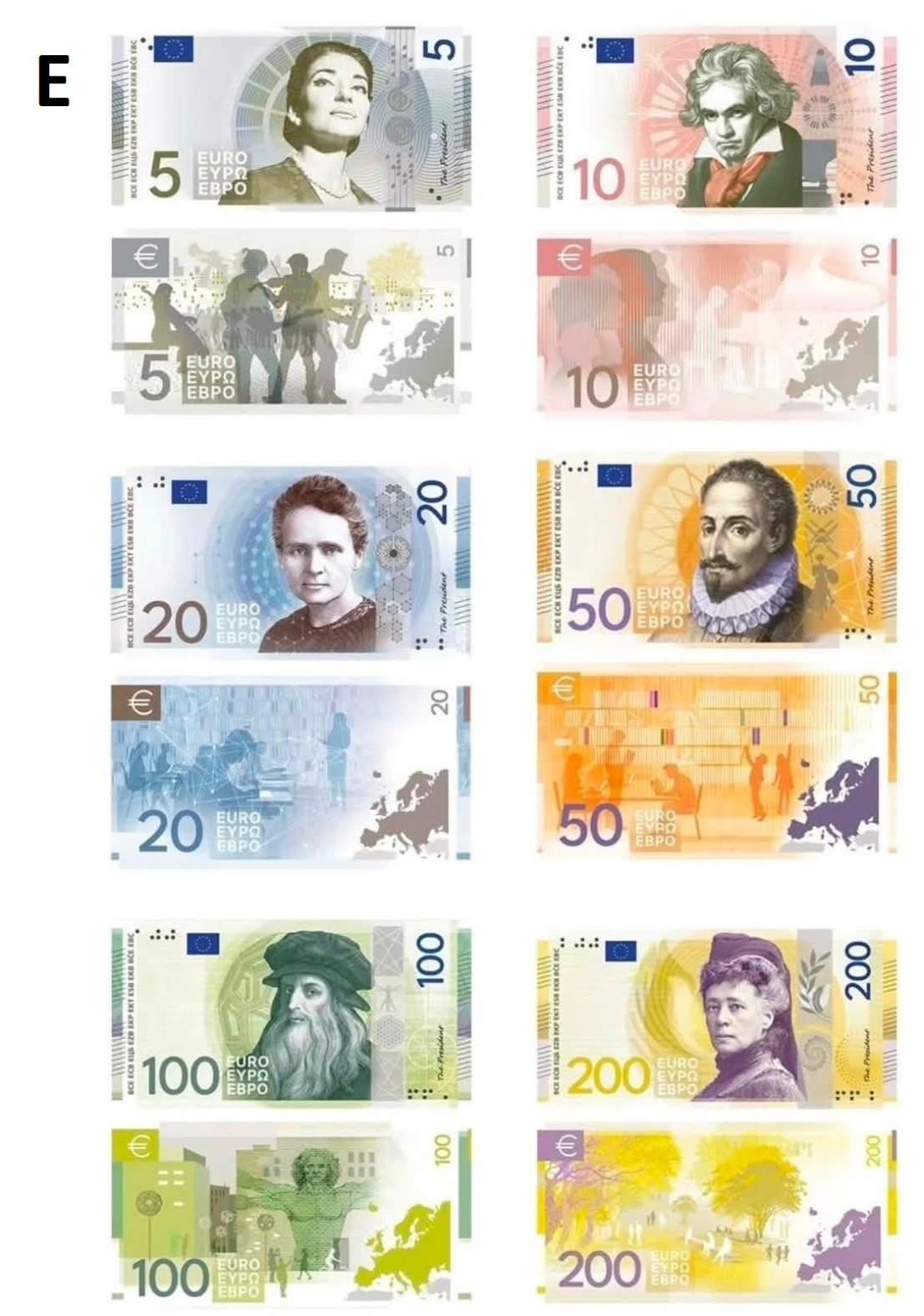 Evro menja izgled prvi put u istoriji: Koji dizajn vam je najbolji? FOTO/ANKETA
