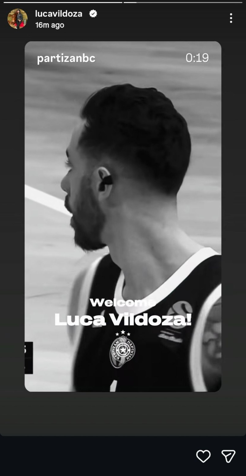 Promptna reakcija Vildose posle potpisa za Partizan FOTO