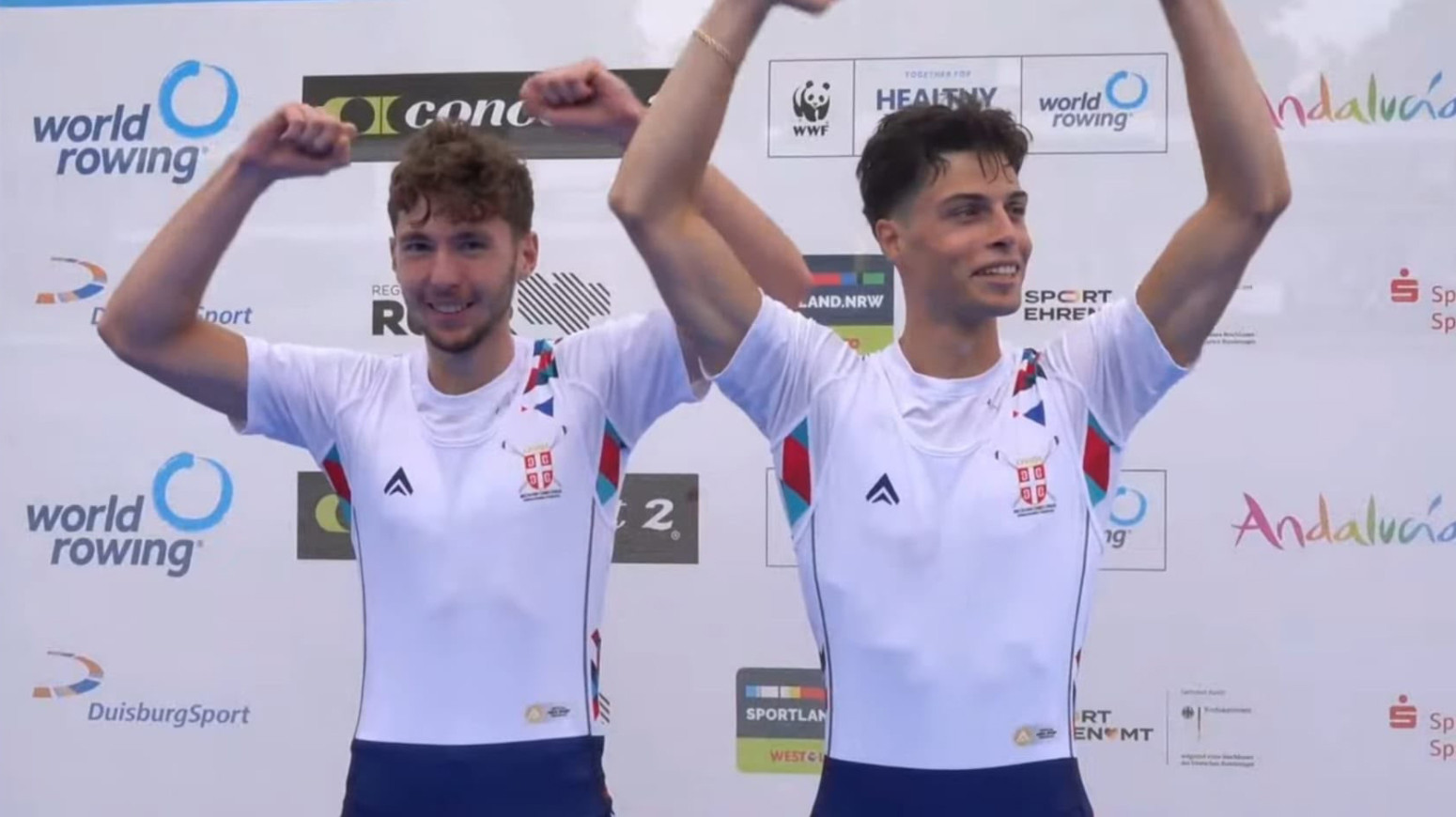 Ostojić i Rajković stigli do svetske bronze; Marjanović: Veliki uspeh za srpsko veslanje