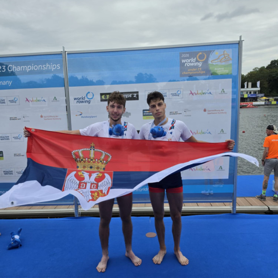 Ostojić i Rajković stigli do svetske bronze; Marjanović: "Veliki uspeh za srpsko veslanje"