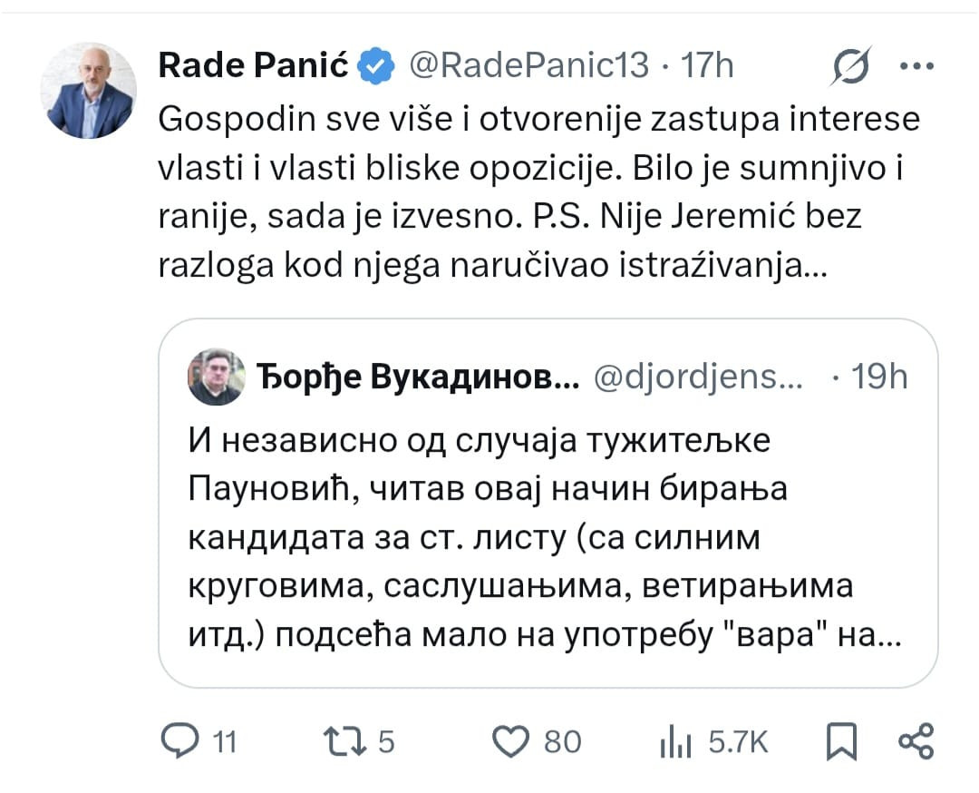 Blokaderi udarili i na Vukadinovića: Sad im smetaju i njegova istraživanja FOTO