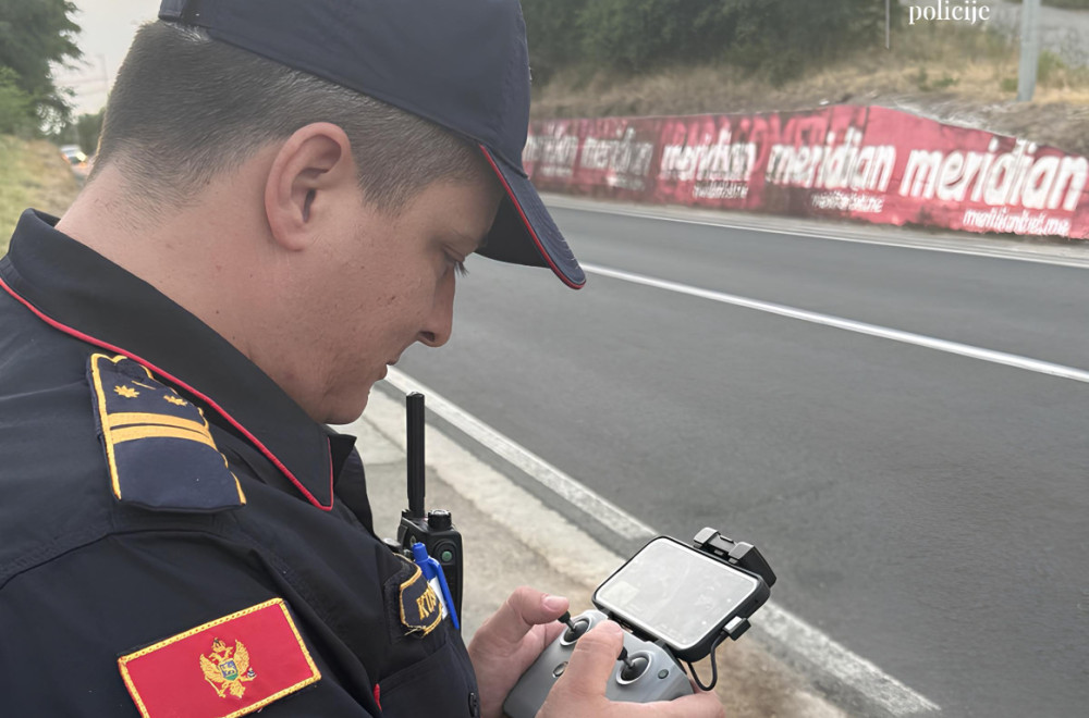 Crna Gora: Počelo kažnjavanje pomoću dronova – prvi prekršaji zabeleženi u Ulcinju FOTO
