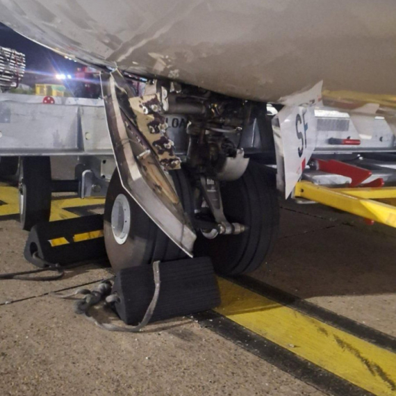 Avion Er Srbije van saobraćaja tri meseca: Oštećen tokom rada kompanije koja opslužuje Wizz air